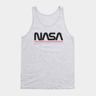 nasa, nasa logo, nasa worm logo, retro nasa Tank Top